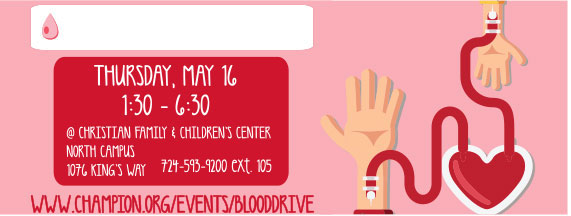 Blood Drive May 16