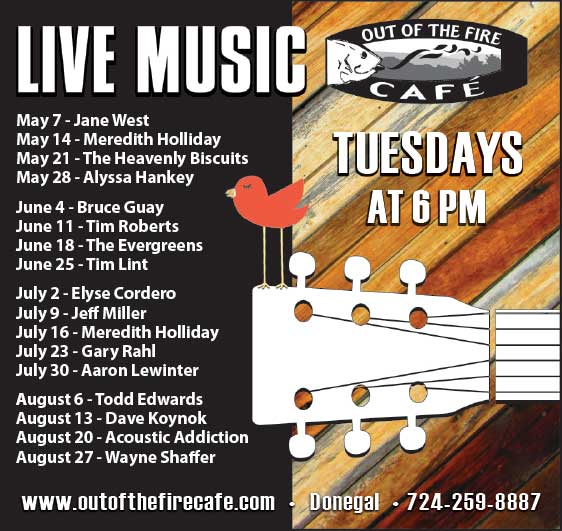 Out of the Fire Live Music Tuesdays