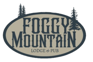 Foggy Mt. Lodge Logo Foggy Mountain Lodge & Pub